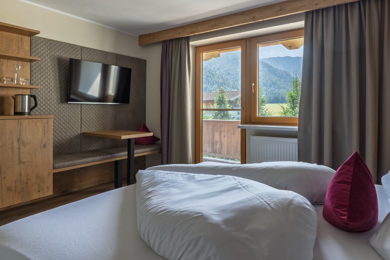 Boutiquehotel Acherl Zimmerkategorien Doppelzimmer mit Balkon