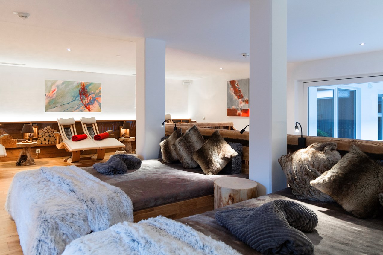 Das Rübezahl Romantic Hideaway & Boutique Spa Saunen und Bäder im Detail Ruhebereich