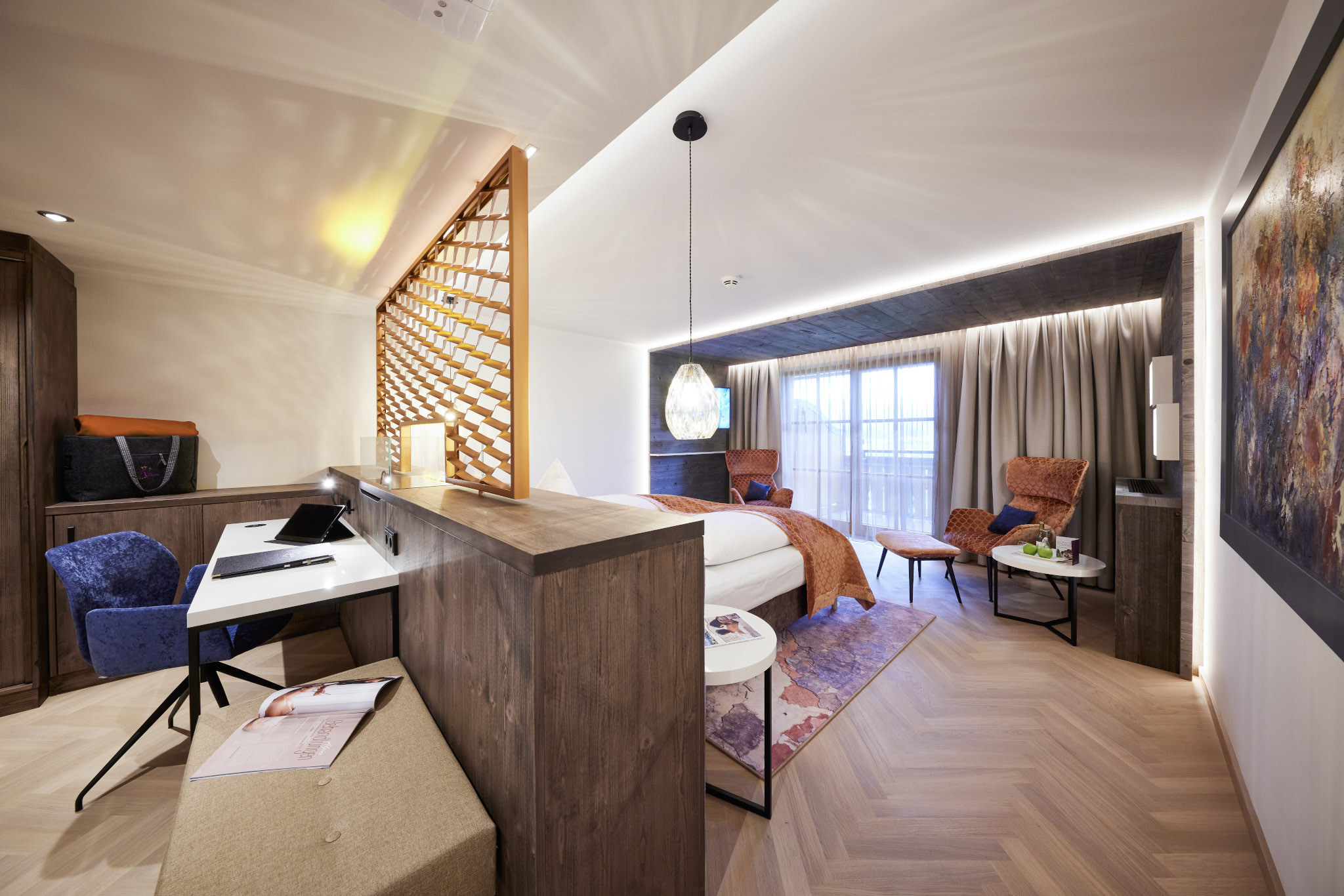 Das Rübezahl Romantic Hideaway & Boutique Spa Zimmerkategorien AlpenGlühen Junior Suite