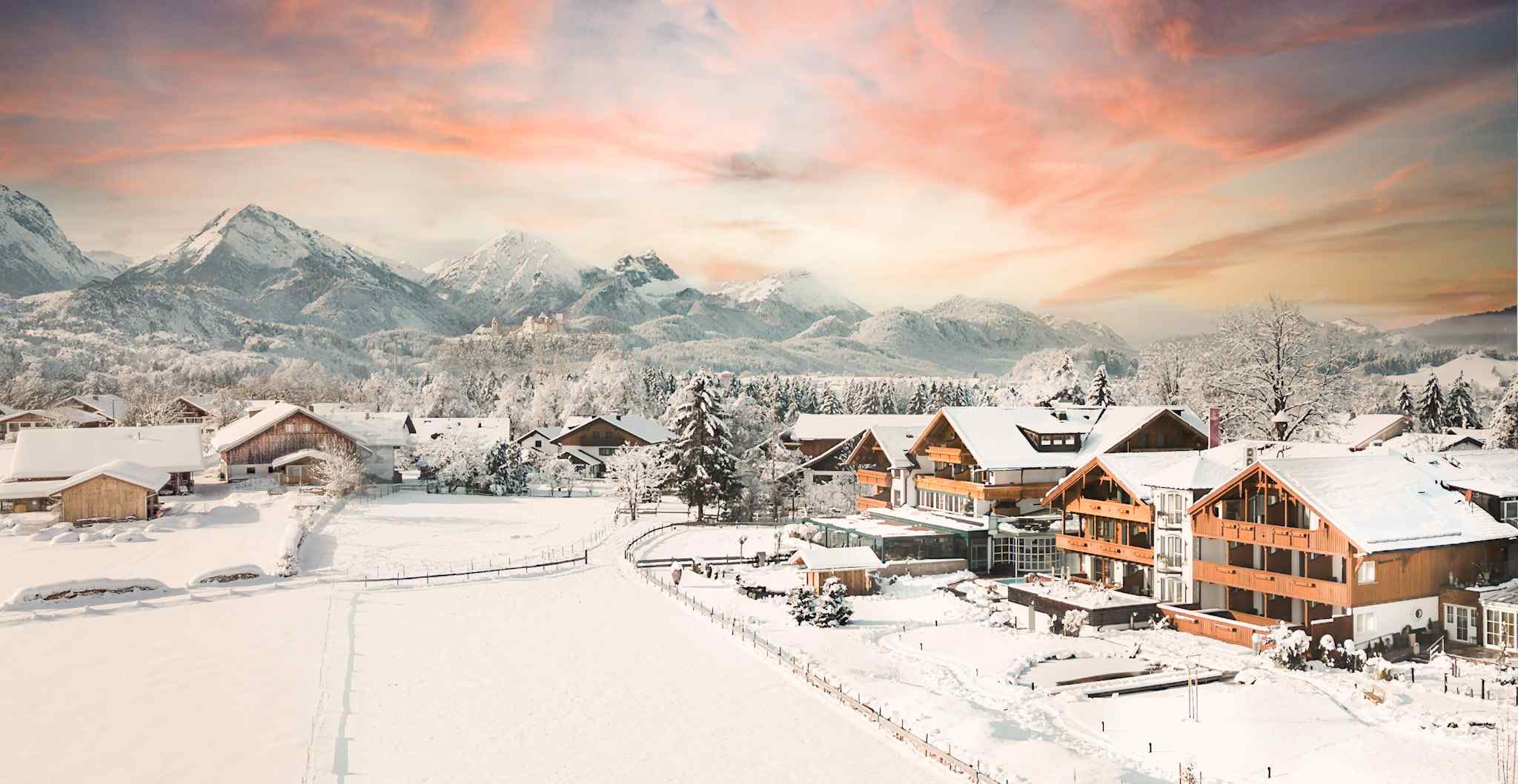 Wellnesshotel: Winterlandschaft Hotel Das Rübezahl - Das Rübezahl Romantic Hideaway & Boutique Spa