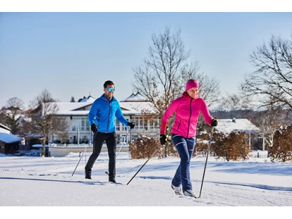 Wellnessurlaub - Fontanella - Hanusel Hof Loipe direkt am Hotel - Hanusel Hof