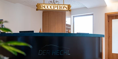 Wellnessurlaub - Hunde: auf Anfrage - Schöder - Reception - Hotel DER HECHL