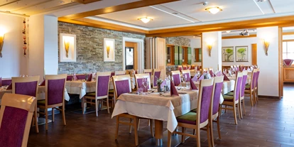 Wellnessurlaub - Hunde: auf Anfrage - Schöder - Restaurant - Hotel DER HECHL