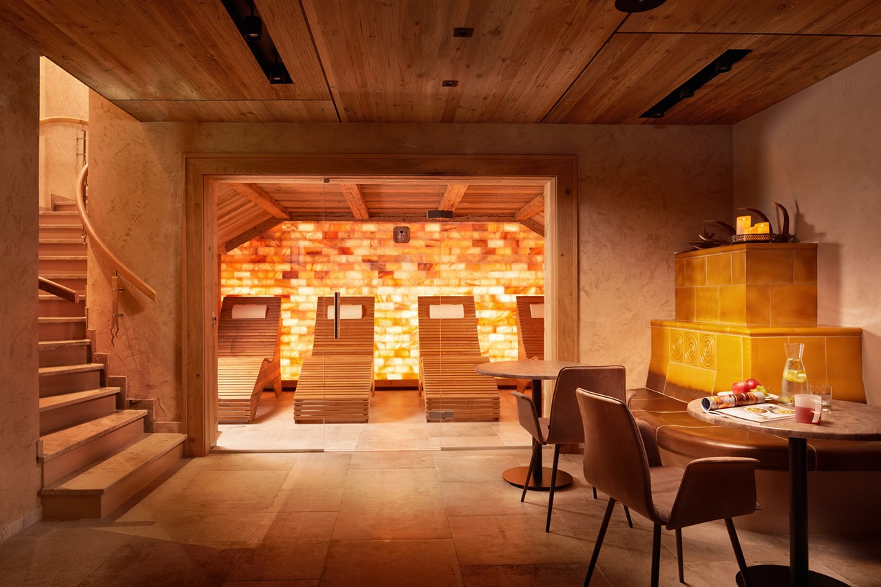 Hotel Sonnenspitze Saunen und Bäder im Detail Sole-Stadl