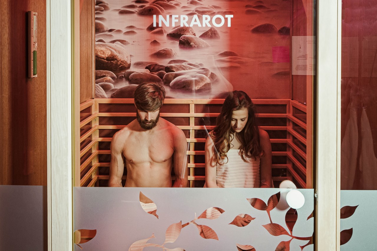 Hotel St. Georg zum See Saunen und Bäder im Detail Infrarotkabine 