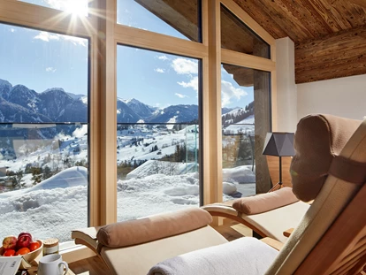 Wellnessurlaub - Sölden (Sölden) - Blick vom SKY-Spa in den Schnee - Hotel TIROL