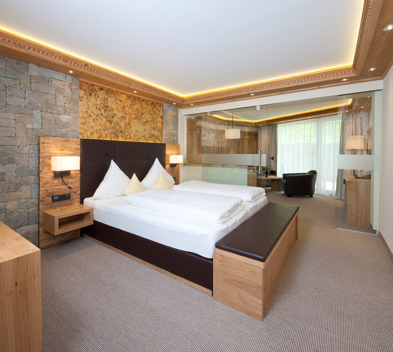 Hotel Tirol Alpin SPA Zimmerkategorien Alpin Suite