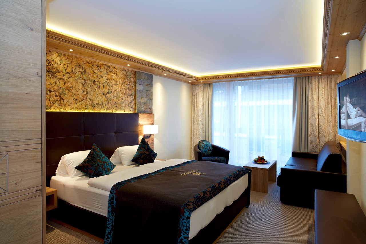 Hotel Tirol Alpin SPA Zimmerkategorien Doppelzimmer Dorfblick