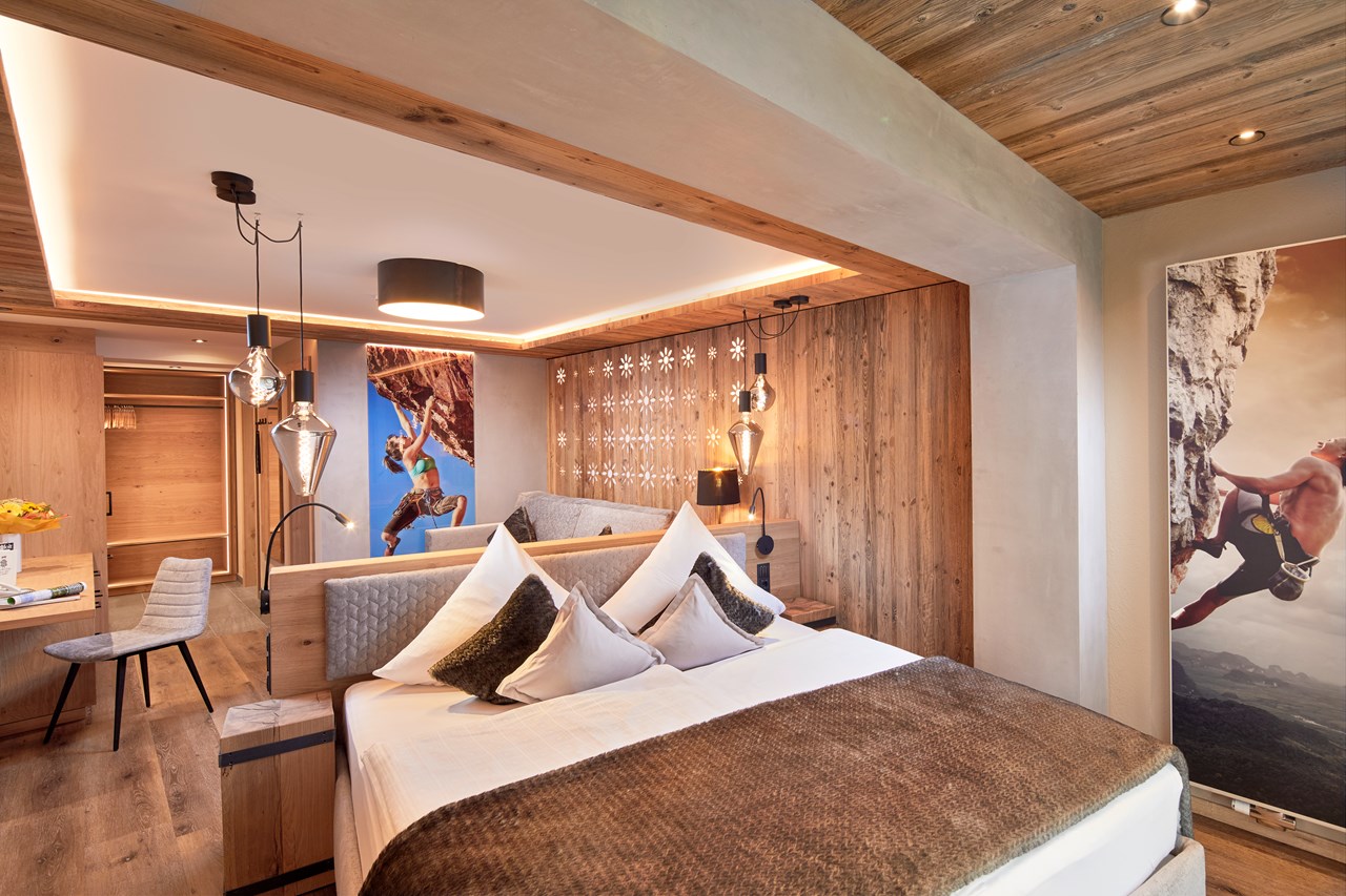 Hotel Tirol****alpin spa Zimmerkategorien Doppelzimmer Tirol