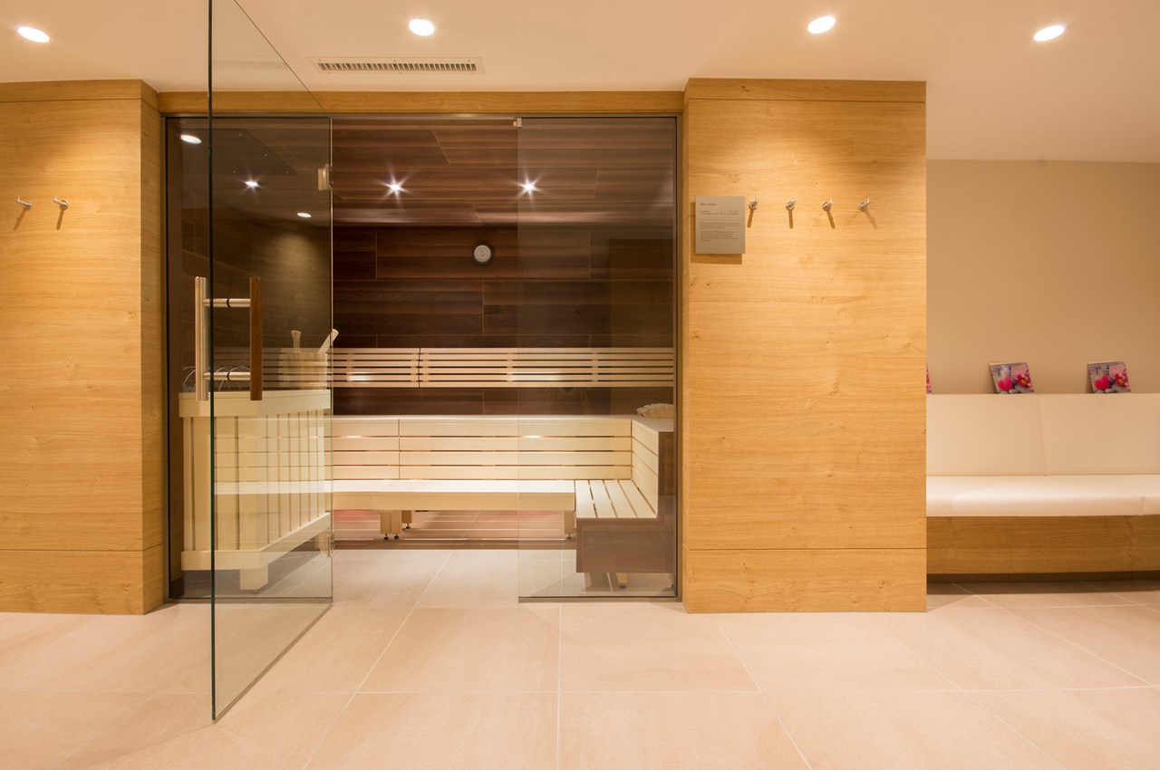 mein romantisches Hotel Garni Toalstock Saunen und Bäder im Detail Bio-Sauna