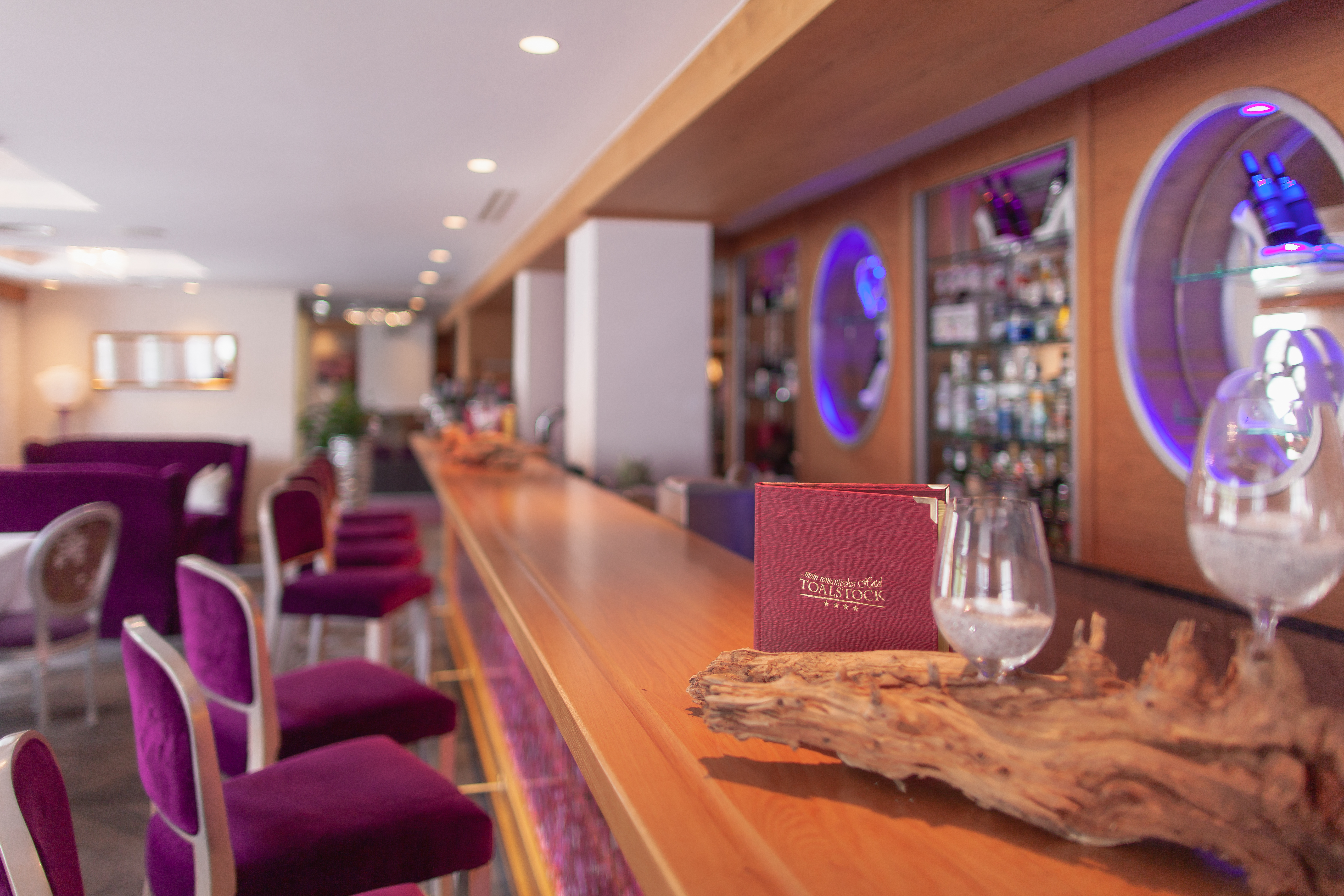 Wellnesshotel: Bar - mein romantisches Hotel Garni Toalstock