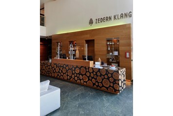 Wellnesshotel: Rezeption - Hotel Zedern Klang