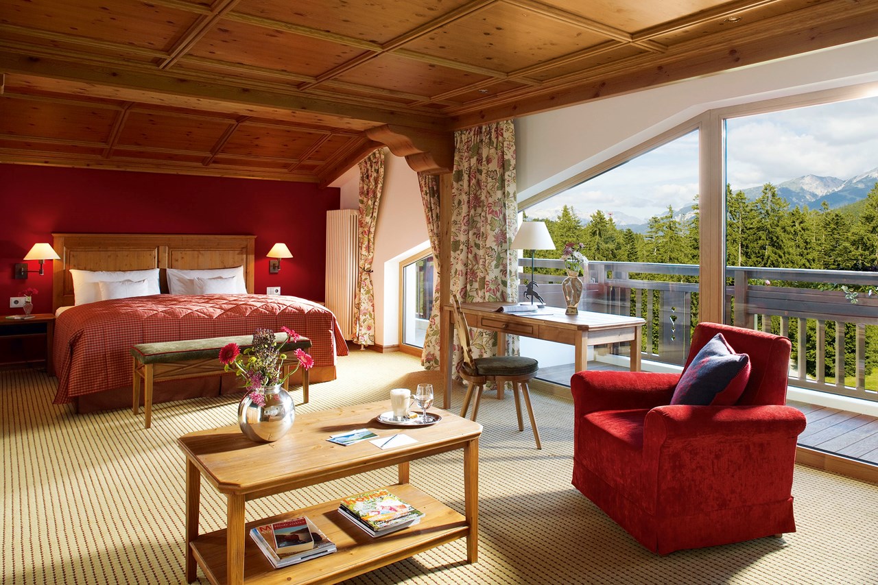 Interalpen-Hotel Tyrol Zimmerkategorien Familien-Suite