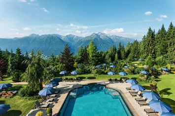 Wellnesshotel: Außenpool Interalpen-Hotel Tyrol - Interalpen-Hotel Tyrol