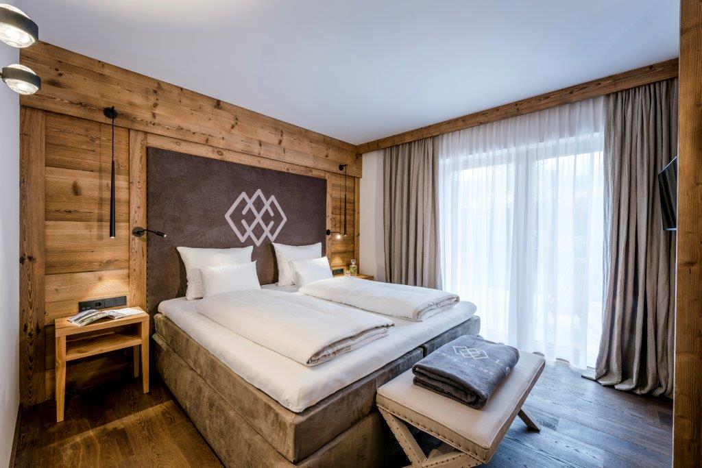 Kaiserlodge  Zimmerkategorien Gartensuite