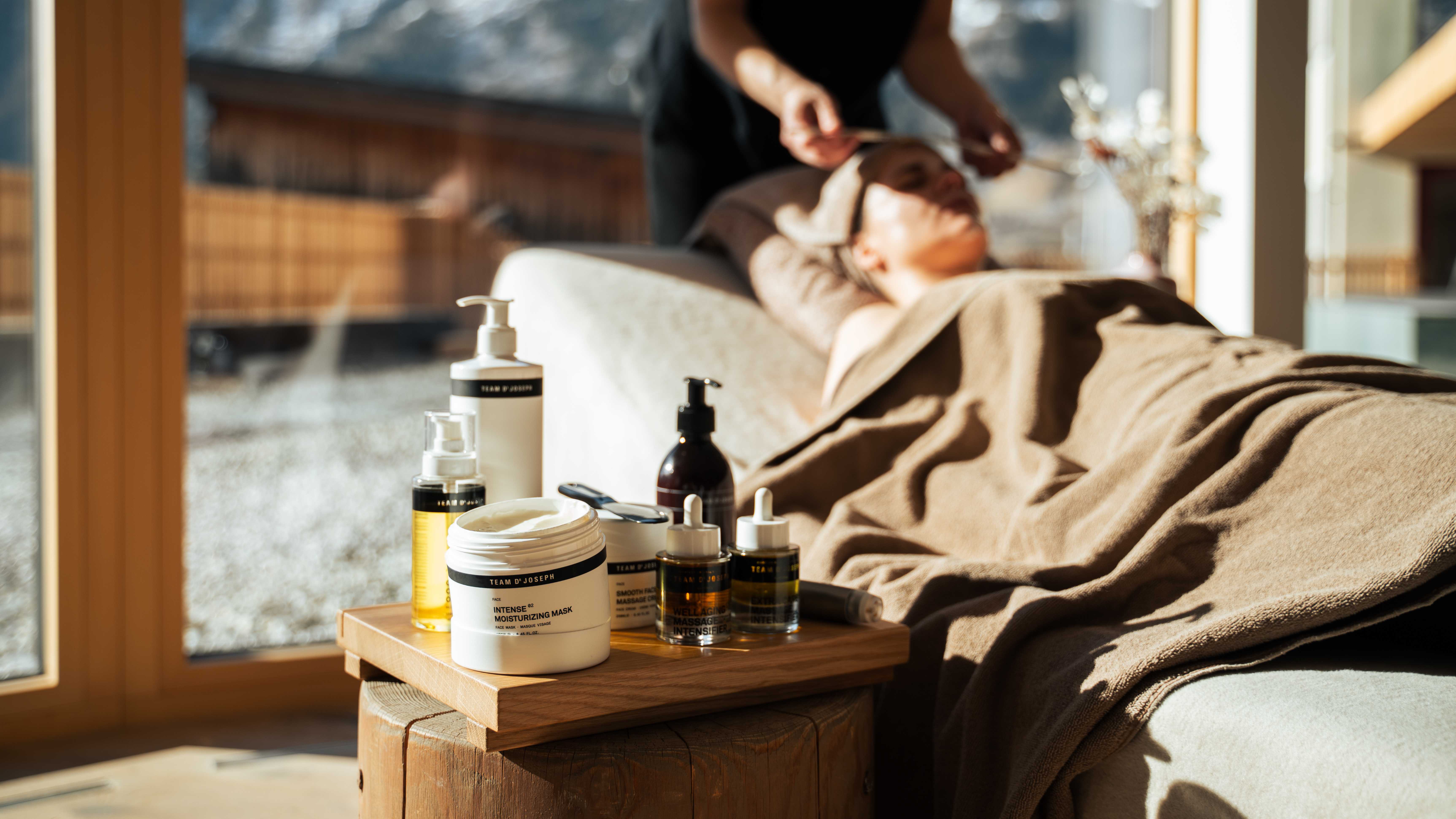 Naturhotel Outside Behandlungen im Detail Offizieller Partner von Team Dr. Joseph