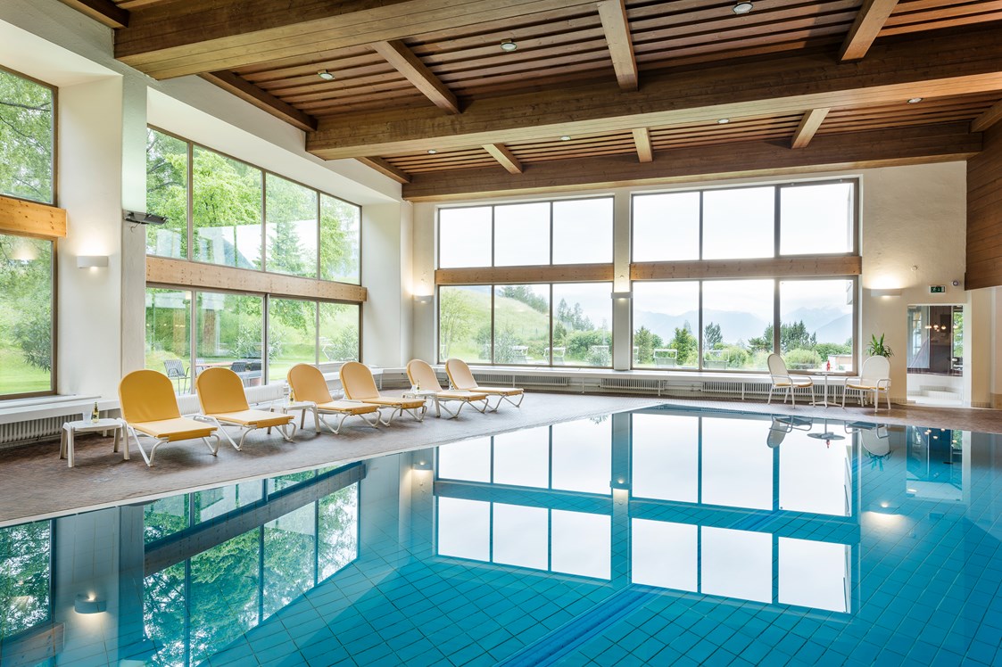Wellnesshotel: Panorama-Pool im Alpenwelt SPA - Inntalerhof - DAS Panoramahotel