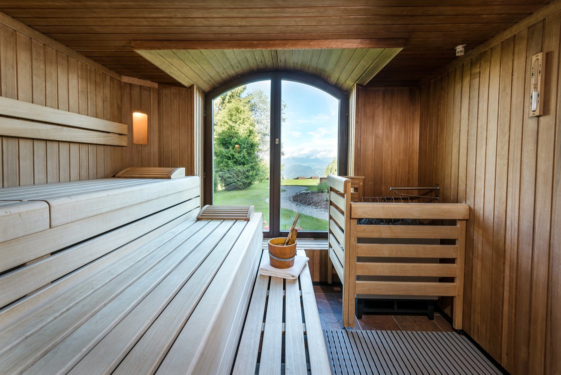 Wellnesshotel: Panorama-Sauna im Alpenwelt SPA - Inntalerhof - DAS Panoramahotel