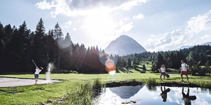 Wellnessurlaub - Fahrradverleih - Innsbruck - Golfplatz Seefeld Wildmoos - der Inntalerhof als Gründerbetrieb - Inntalerhof - DAS Panoramahotel