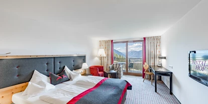 Wellnessurlaub - Fahrradverleih - Innsbruck - Doppelzimmer Weitsicht Deluxe mit Inntal-Panoramablick - Inntalerhof - DAS Panoramahotel