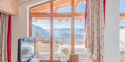 Wellnessurlaub - Fahrradverleih - Innsbruck - Wohnkomfort in unserer Lichtblick Suite mit beeindruckendem Panoramablick - Inntalerhof - DAS Panoramahotel