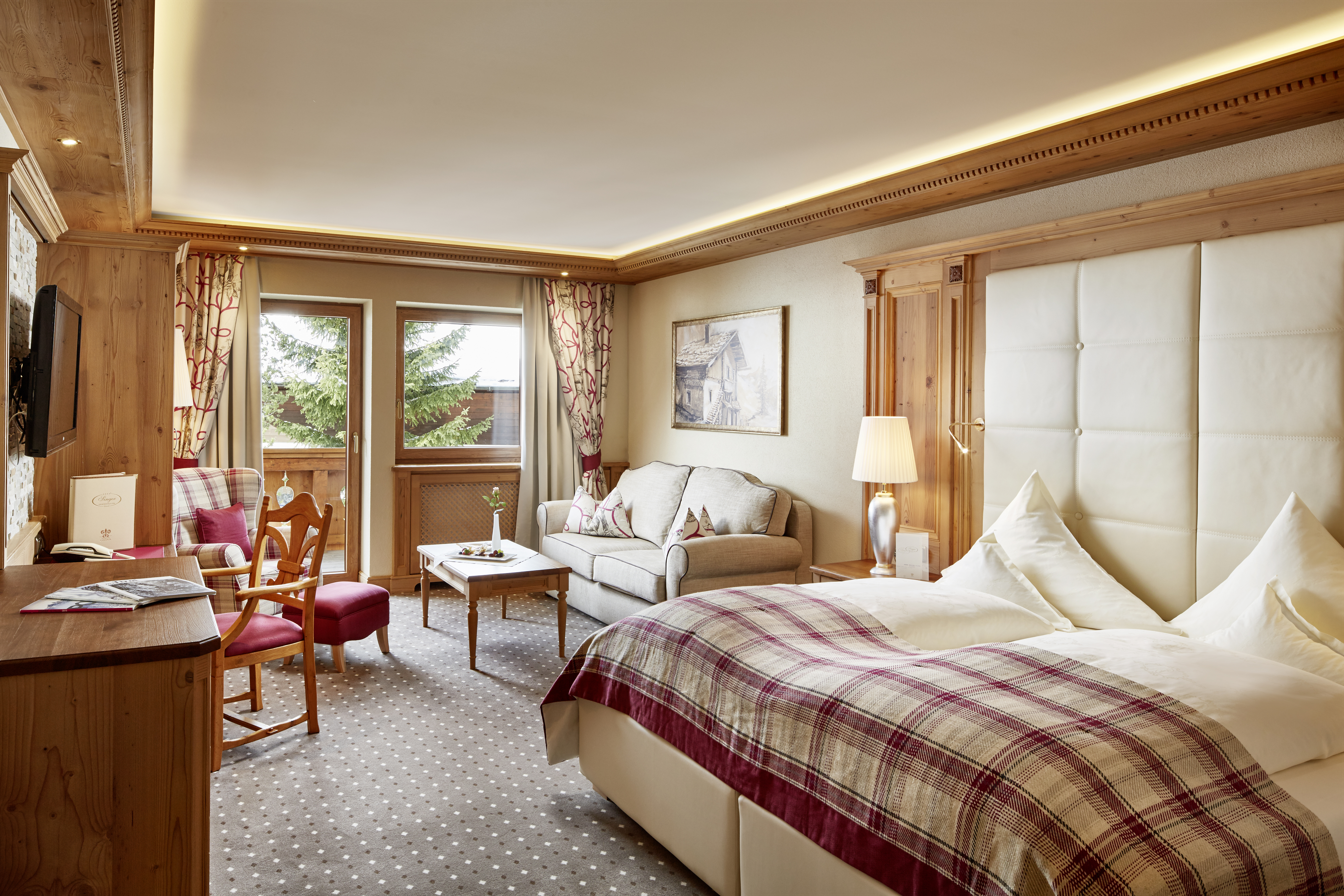 Relais & Chateaux Hotel Singer Zimmerkategorien Abendspitze Studio