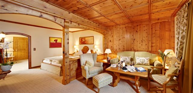 Relais & Chateaux Hotel Singer Zimmerkategorien Thaneller Familien Junior Suite