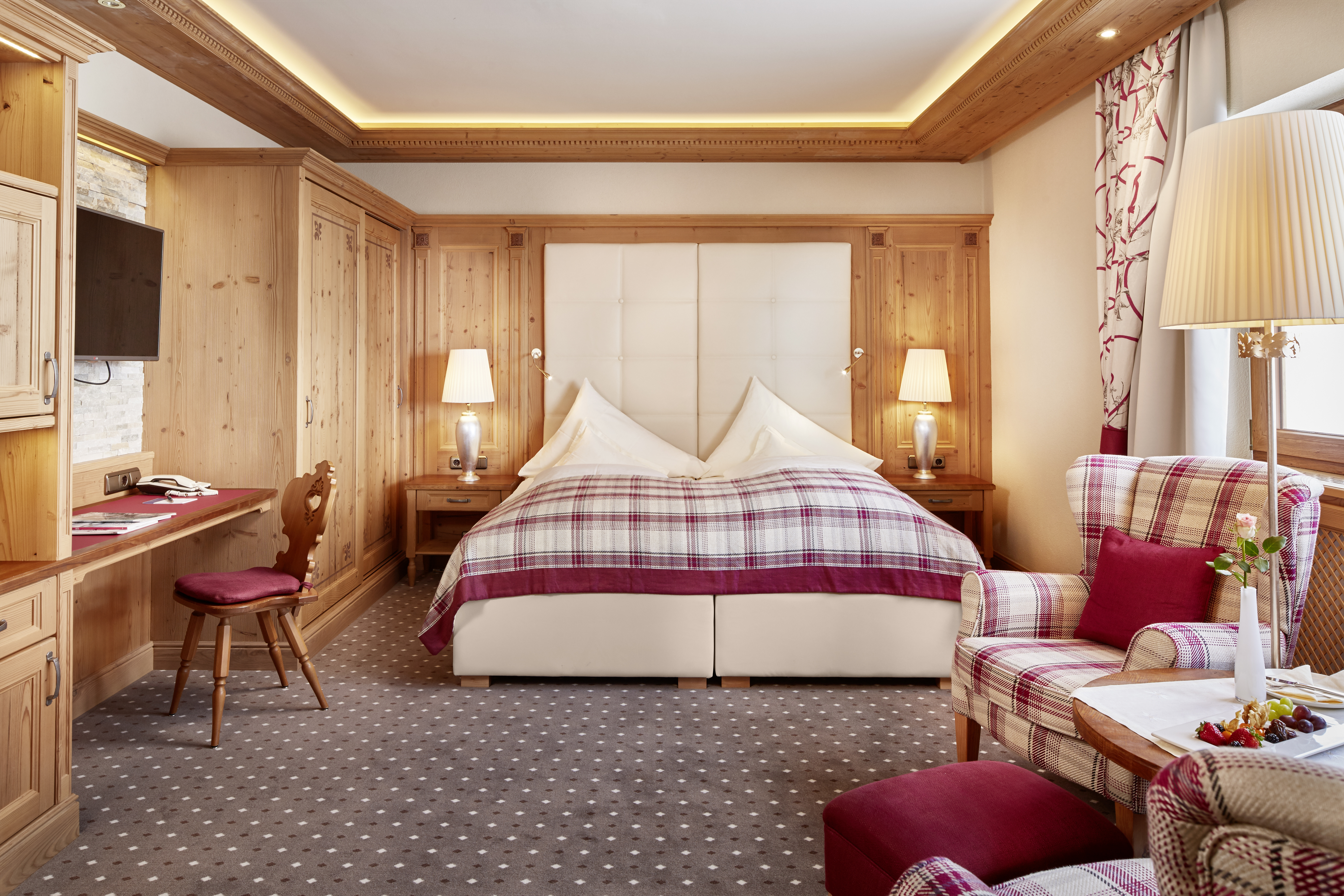 Relais & Chateaux Hotel Singer Zimmerkategorien Galtjoch Deluxe Doppelzimmer