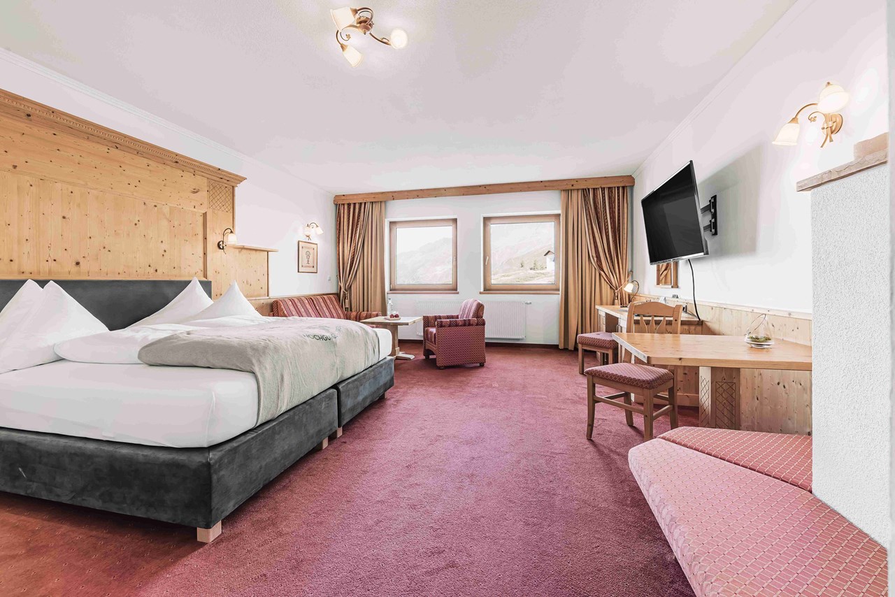 SKI | GOLF | WELLNESS Hotel Riml****S Zimmerkategorien Doppelzimmer Talblick