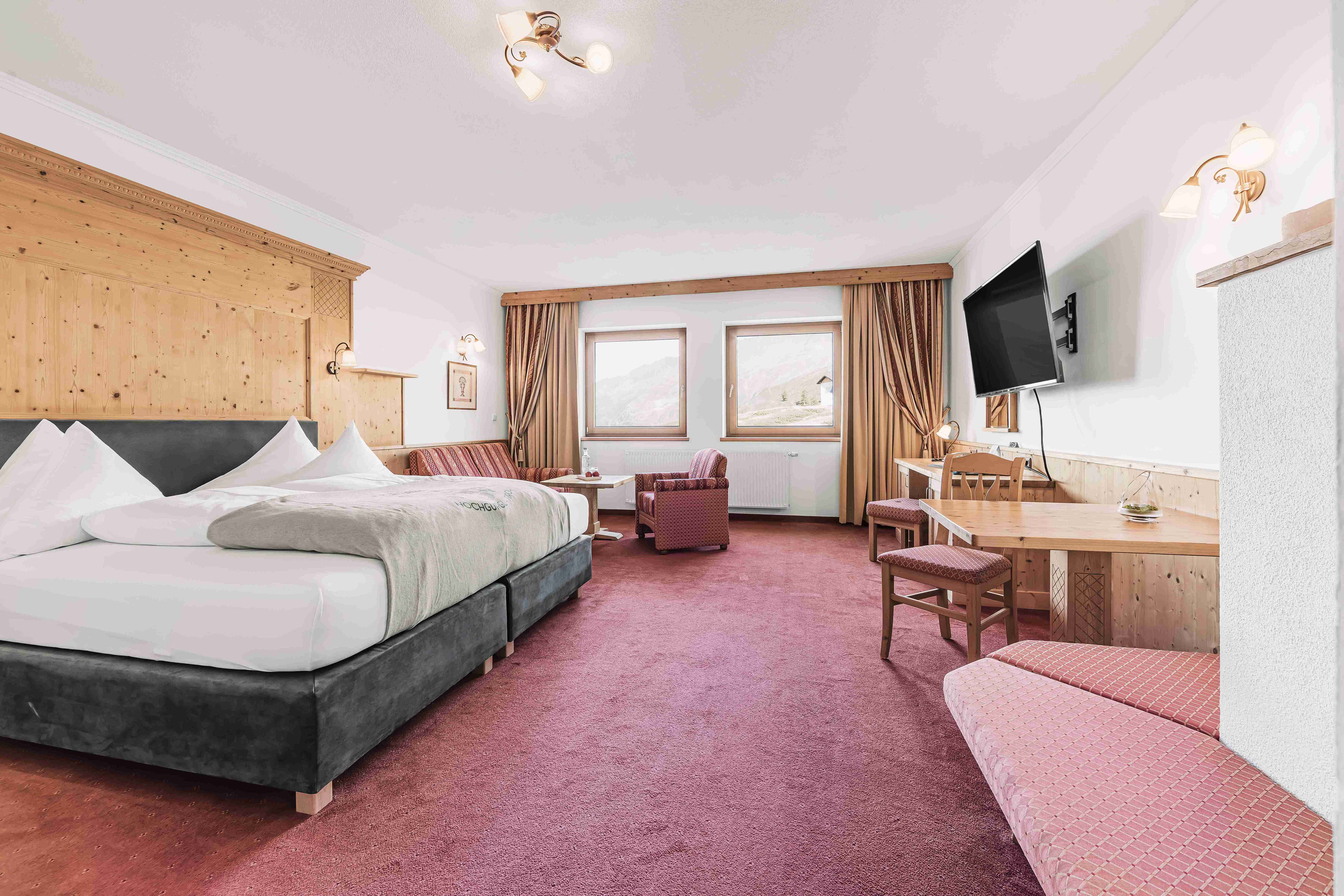 SKI | GOLF | WELLNESS Hotel Riml Zimmerkategorien Doppelzimmer Talblick