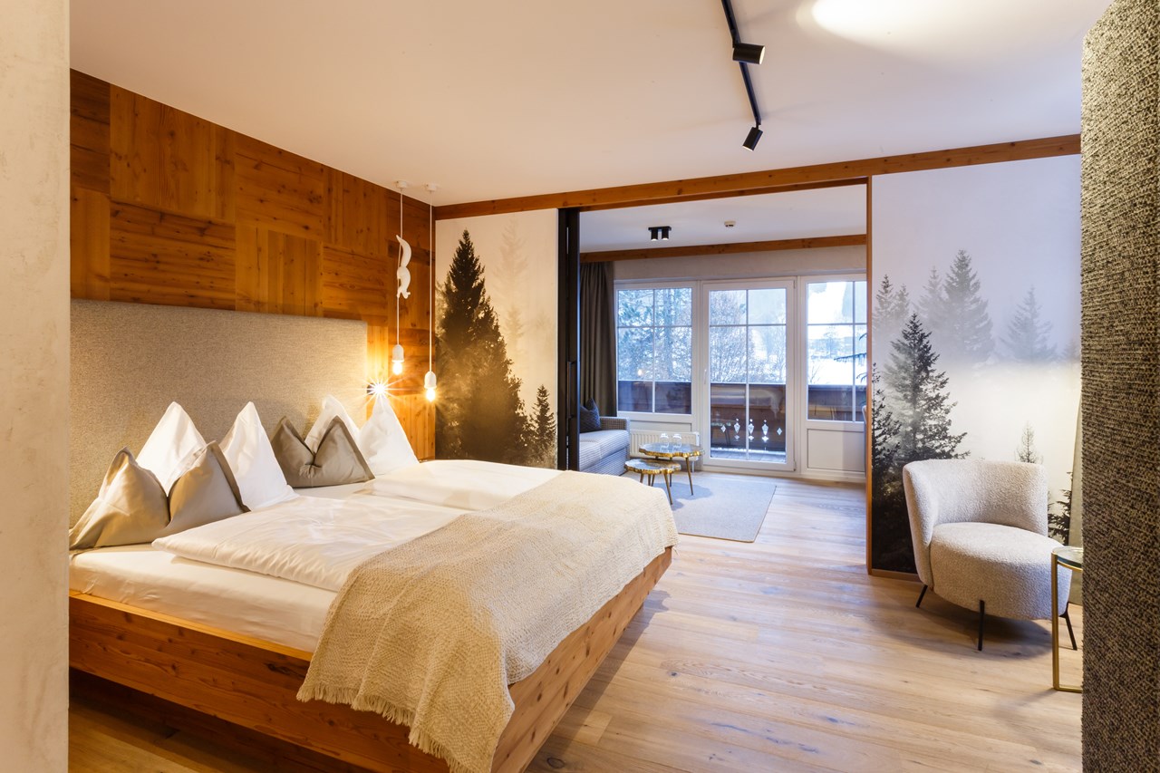 Landhotel Schermer Zimmerkategorien Komfort Suite "Fichtenwald"
