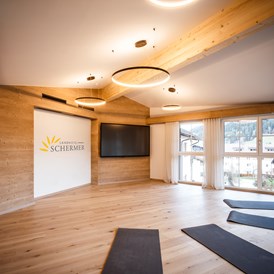 Wellnesshotel: Yoga-Raum - Landhotel Schermer