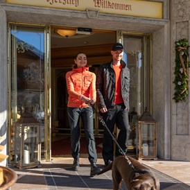 Wellnesshotel: Hunde herzlich Willkommen - Vitalhotel Berghof