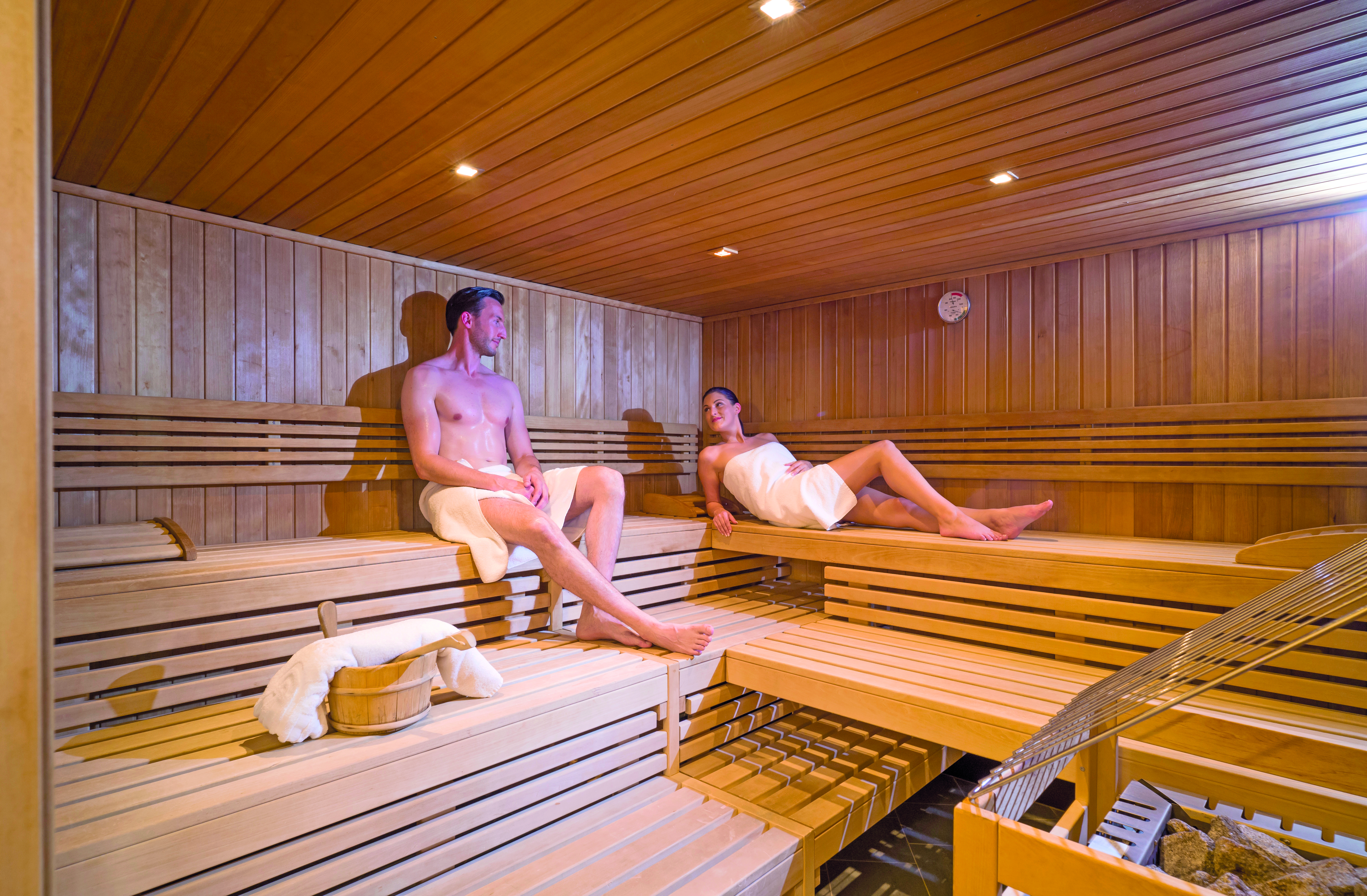Vivea 4* Hotel Umhausen im Ötztal Saunen und Bäder im Detail Finnische Sauna