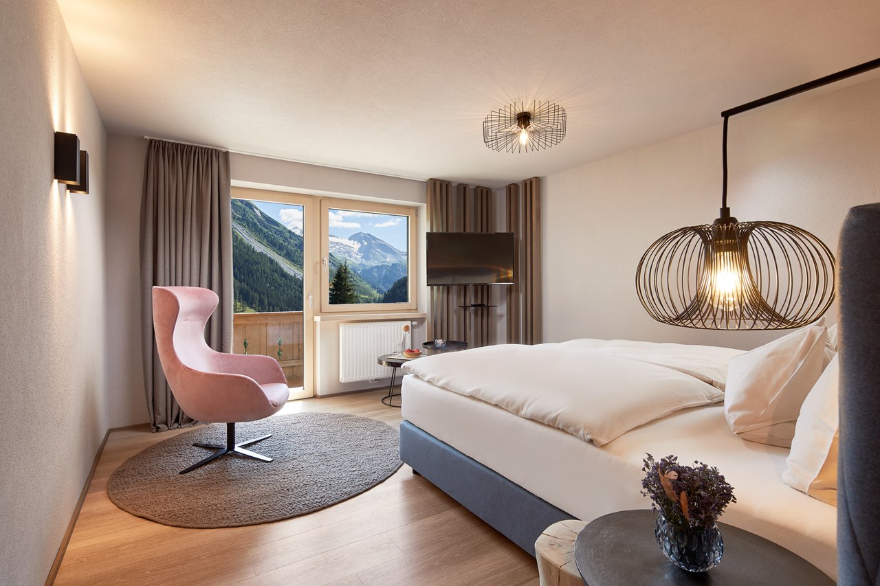 ADLER INN Tyrol Mountain Resort Zimmerkategorien Comfort Double Room GLACIER