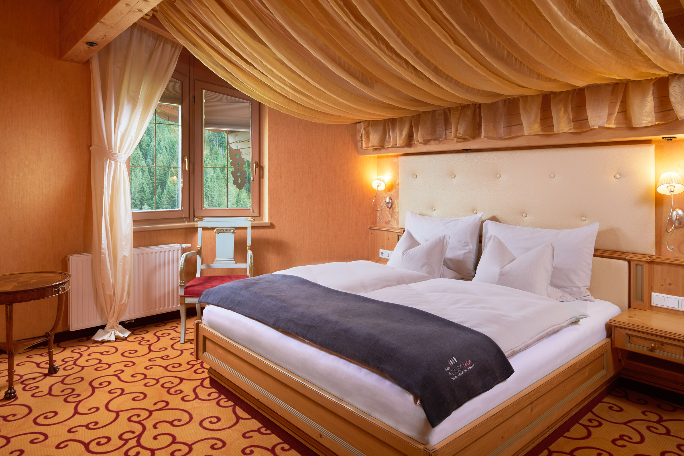 Adler Inn – Tyrol Mountain Resort Zimmerkategorien Penthouse Suite De Luxe GOLDEN EAGLE