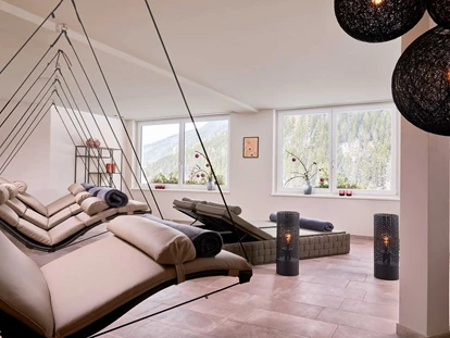 Wellnessurlaub - Fahrradverleih - Innsbruck - Mountain view Ruheraum  - Adler Inn - Adler Inn – Tyrol Mountain Resort