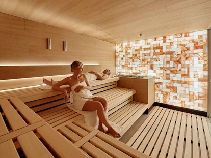 Wellnessurlaub - Preisniveau: gehoben - Boltigen - Hotel Eden Spiez Salzstein-Sauna Eden Spa - Hotel Eden Spiez