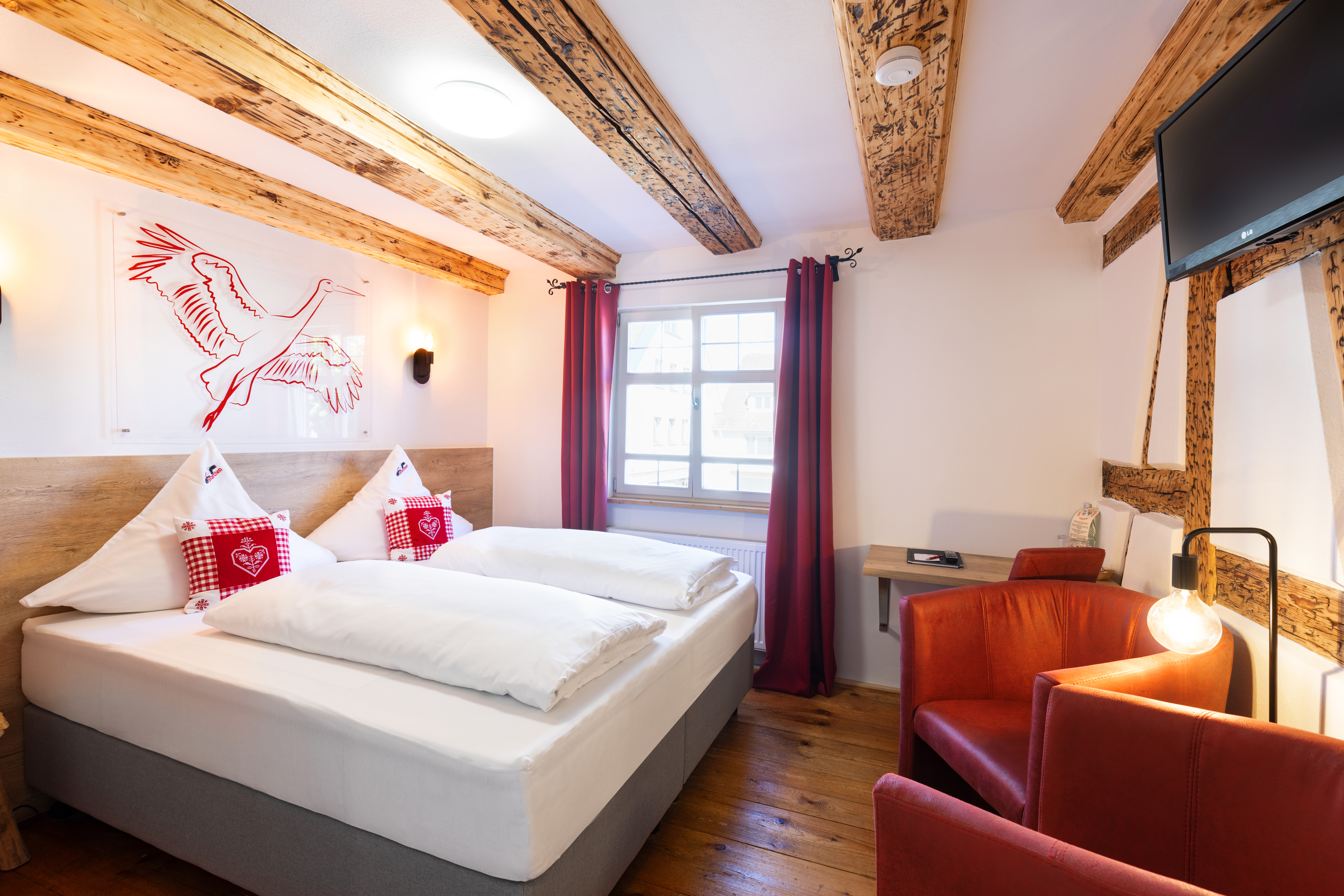 Wellnesshotel: Bio Zimmer Fachwerkhaus - Bodensee Hotel Storchen Spa & Wellness 