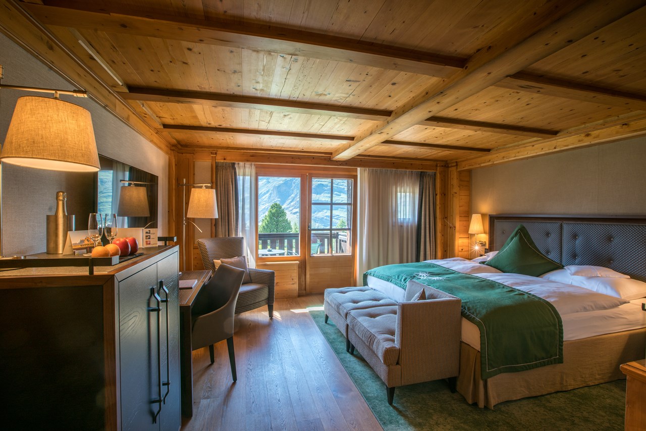 Riffelalp Resort 2222 m Zimmerkategorien Doppelzimmer Matterhorn Superior