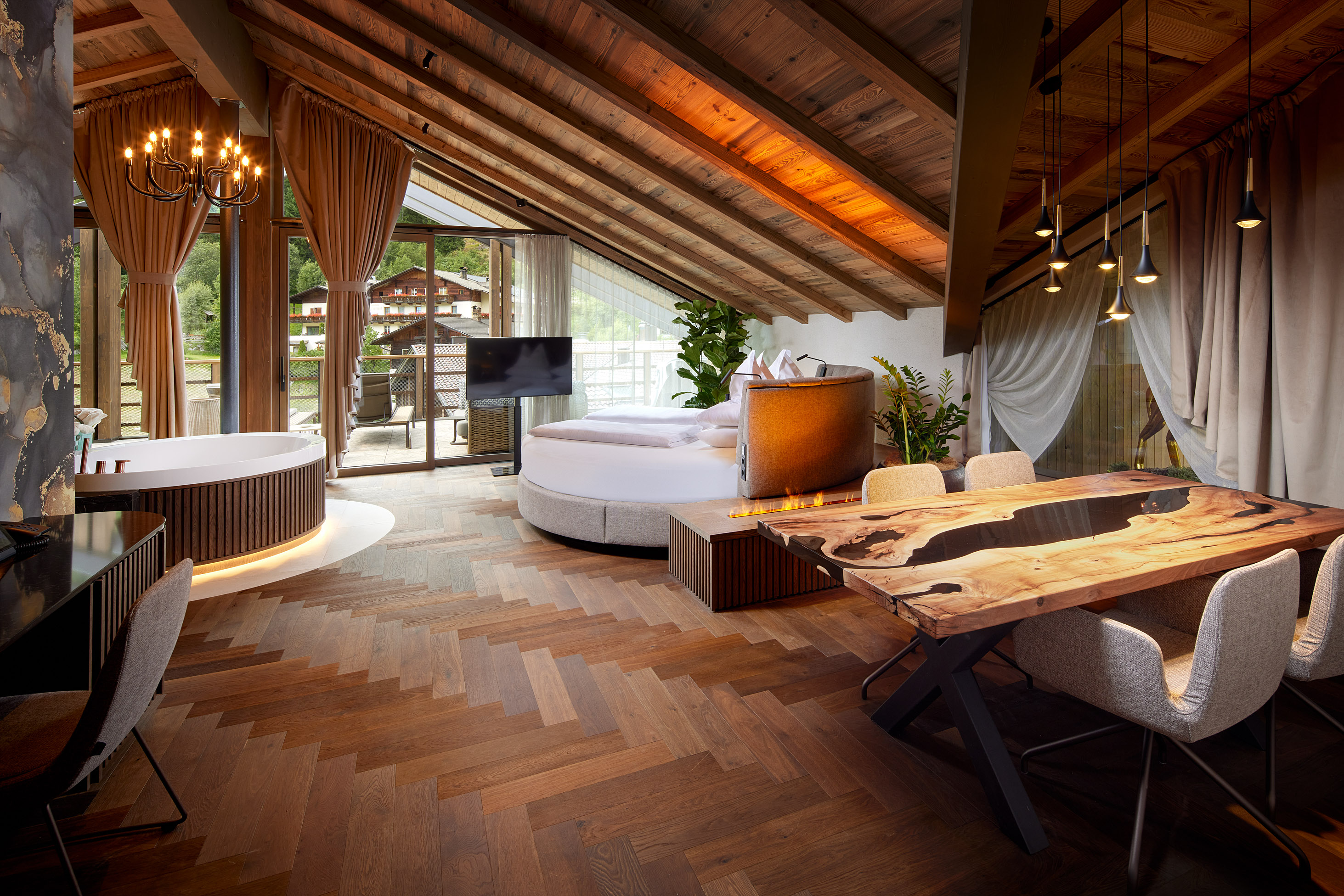 Hotel Quelle Nature Spa Resort ***** Zimmerkategorien Sky Loft & SPA Suite - 40m²