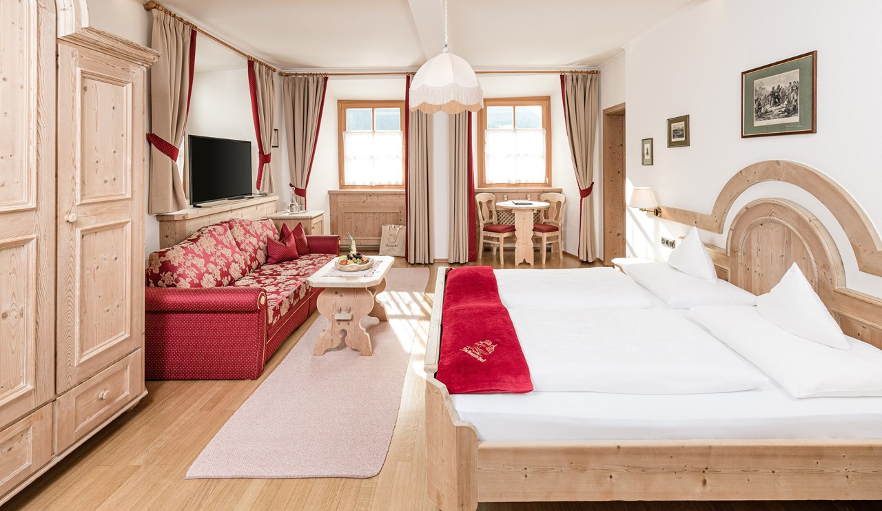 Hotel Saltauserhof Zimmerkategorien Typ 3 - Luxuszimmer „Schildhof”