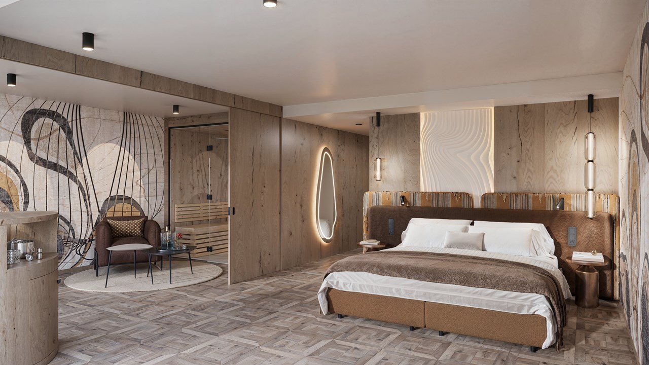 Hotel Das Sonnenparadies Zimmerkategorien Suite "Sunset Wellness & Spa" NEU 2026