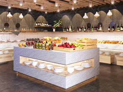 Wellnessurlaub - Dorf Tirol - Frühstücksbereich - Hotel Das Sonnenparadies