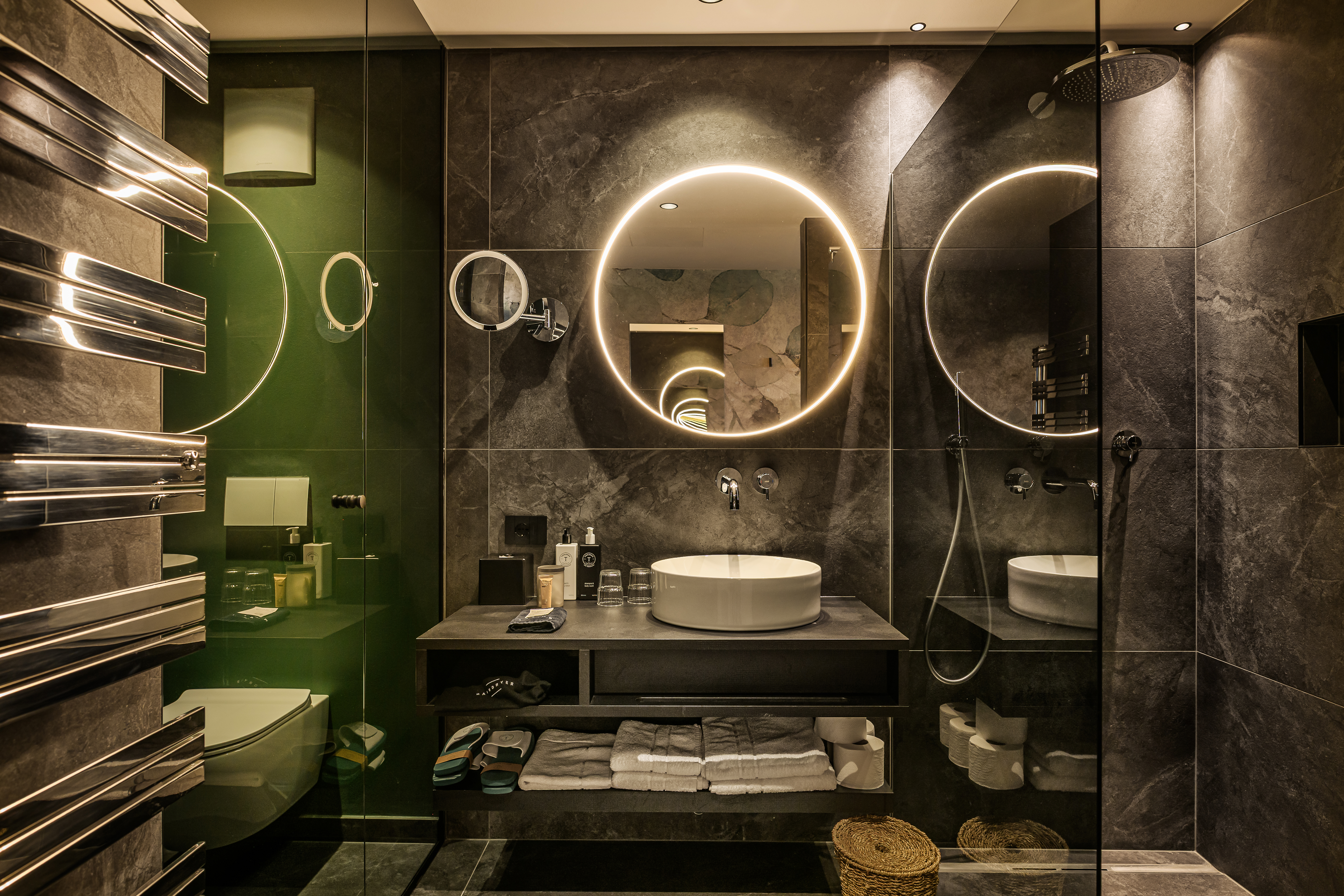 Wellnesshotel: Badezimmer - Hotel Tirolensis