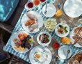 Wellnesshotel: Schlemmer-Frühstück im Freien. - La Maiena Meran Resort