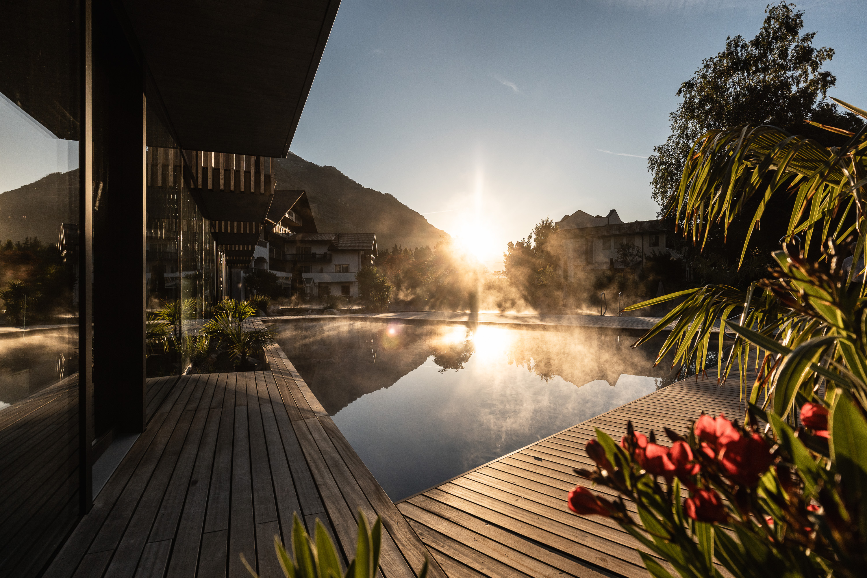 Wellnessurlaub - Schluderns - Sonnenaufgang Hotel Sand - Hotel Sand