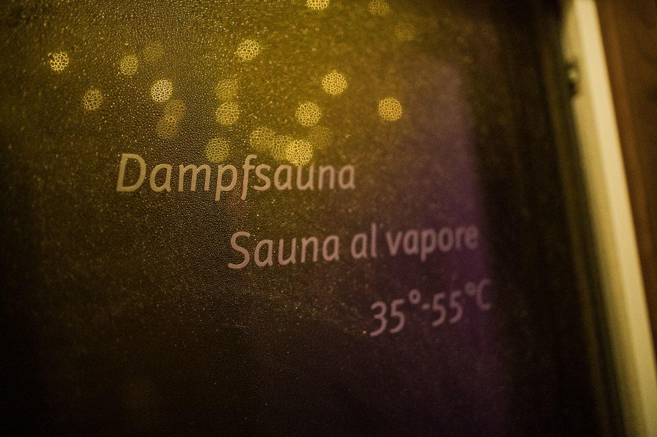 Naturhotel Rainer Saunen und Bäder im Detail Dampfsauna