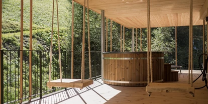 Wellnessurlaub - Dorf Tirol - Penthouse Heißwasserpot - Naturhotel Rainer