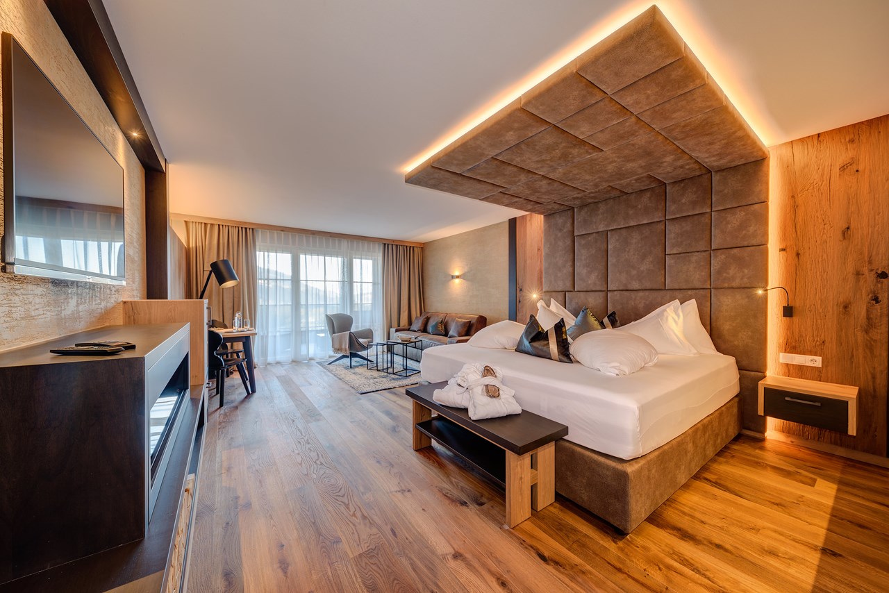 Quellenhof Luxury Resort Passeier Zimmerkategorien Royal Wellness-Suite
